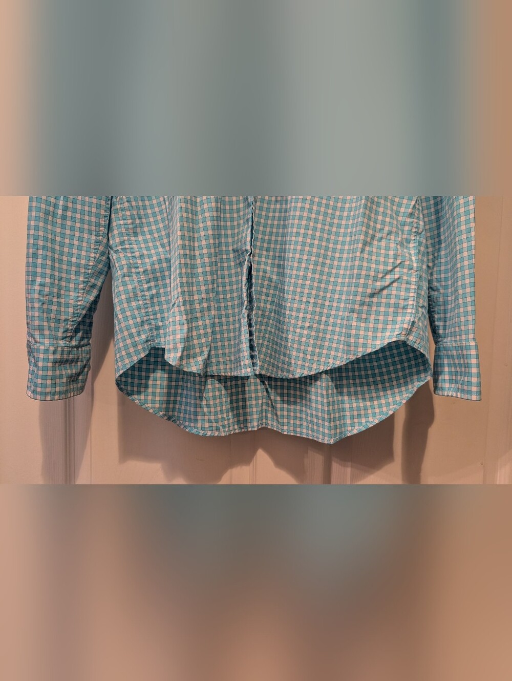 Vineyard Vines Performance Men's Light Blue Teal Classic Fit Tucker Shirt Large - Picture 10 of 15